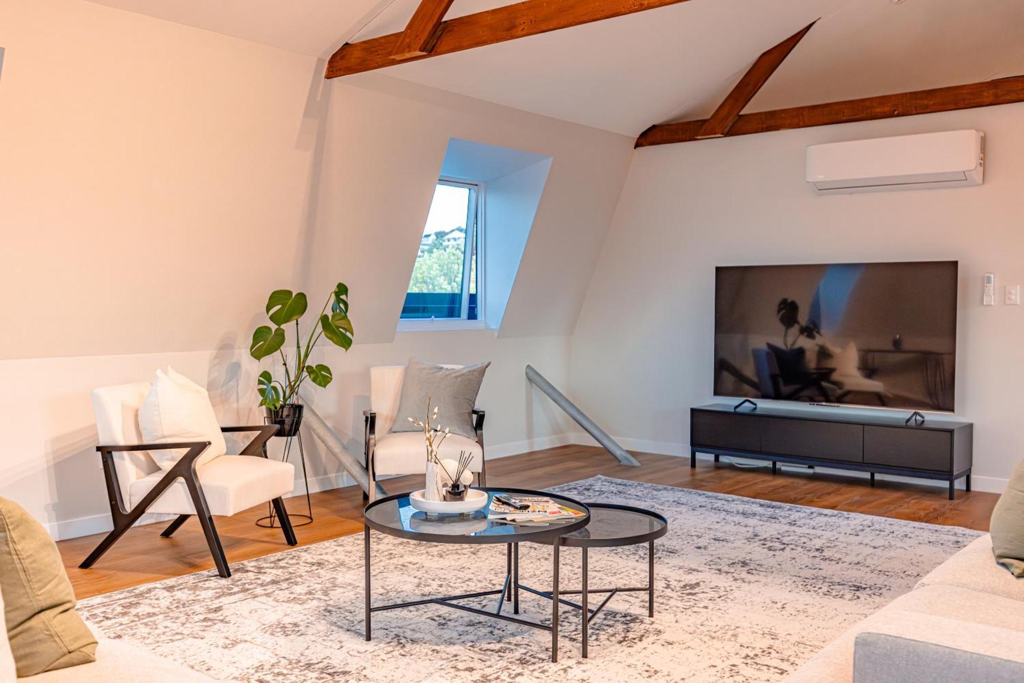 Johnston Apartments - Award-Winning Building, Your Unforgettable Stay Whanganui Eksteriør billede