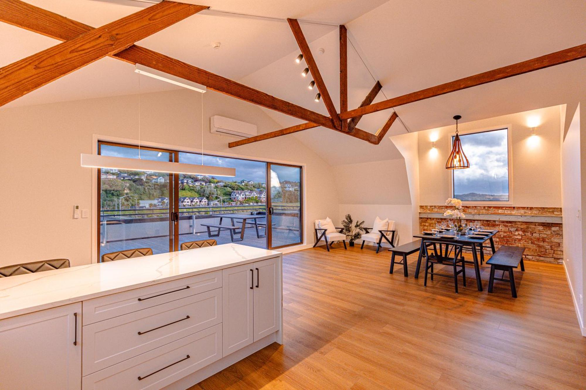 Johnston Apartments - Award-Winning Building, Your Unforgettable Stay Whanganui Eksteriør billede