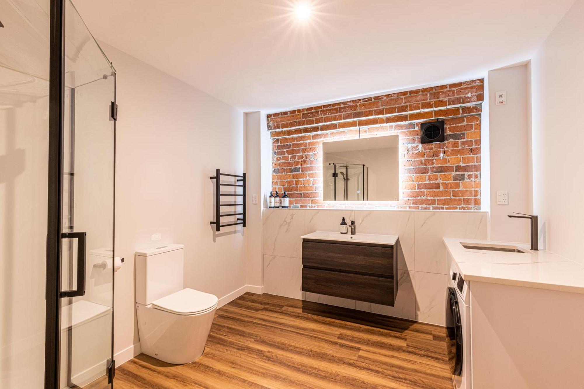 Johnston Apartments - Award-Winning Building, Your Unforgettable Stay Whanganui Eksteriør billede